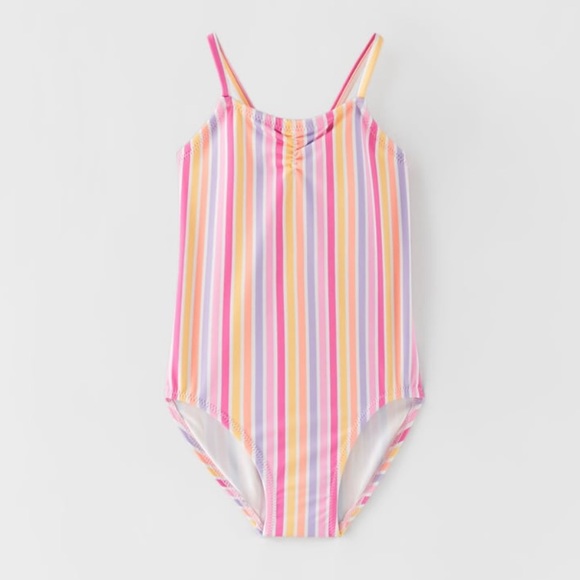 Zara Other - Zara Striped Swimsuit